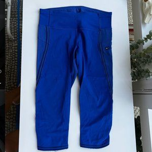 Vintage Cobalt Blue lululemon crops